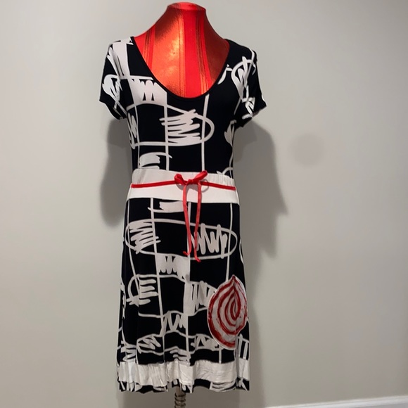 Desigual | Dresses | Desigual Black And White Dress | Poshmark